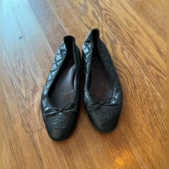 Channel ballerina flats - Picture 1 of 3